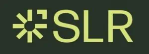 幾何学的なデザインのSLRロゴ