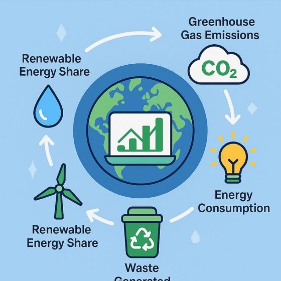 Sustainability KPIs for 2025: energy, emissions, waste.