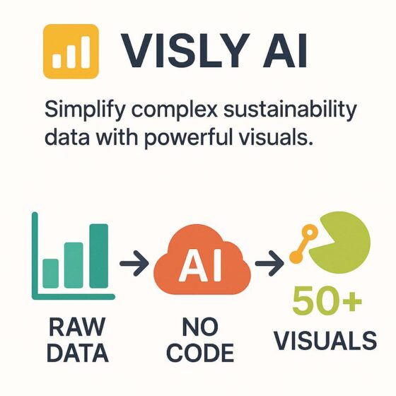 VISLY AI simplifies data with visual solutions.