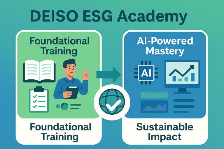 DEISO ESG Academy: Training for AI-Powered Sustainable Impact