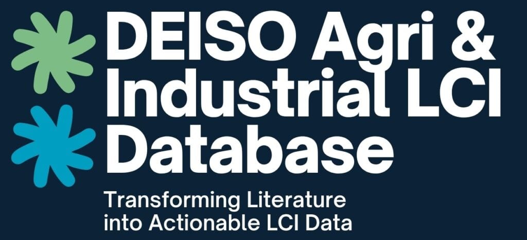 DEISO Base de données Agri & Industrial LCI | Facteurs d’émission issus de la littérature pour LCA, PCF et le Scope 3